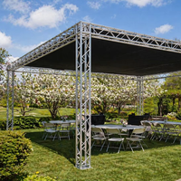 Structure de scène extérieure personnalisable pour concerts, design populaire, structure d'éclairage en aluminium