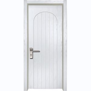 Promotion Porte en MDF pour bâtiment commercial, appartement, maison, intérieur de pièce, série Flush, placage bois, porte en bois MDF - Product Image 4