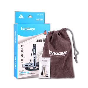 Dây nhảy PVC tùy chỉnh nhà máy, tay cầm chống trơn, màn hình LCD kỹ thuật số, dây nhảy điện tử kèm túi miễn phí - Product Image 5
