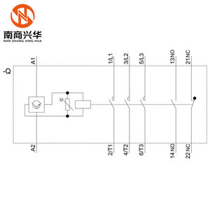 Siemens คอนแทคเตอร์3เฟสซิเรียส3RT20381NB30 3ขั้วของแท้ใหม่3RT2038-1NB30 80A - Product Image 4