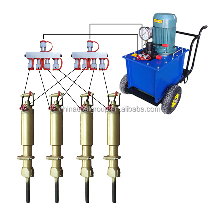Handheld Portable Electric Rock Splitter Breaker