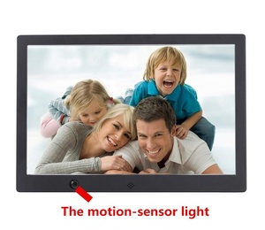 Heißer Hersteller 15 zoll <span class=keywords><strong>Motion</strong></span> Sensor 15 ''Digital Screen Bild Foto Rahmen mit LED Lautsprecher Spielen Musik Video - Product Image 2