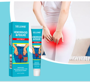 SELUMB Crema Herbal Natural para Hemorroides 20g en Stock OEM Universal para Hombres y Mujeres Uso Interno/Externo <span class=keywords><strong>Tratamiento</strong></span> para la Piel Anal - Product Image 3