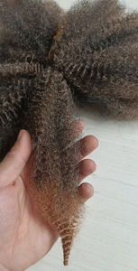 合成短いアフロキンキーツイストかぎ針編み毛8インチマーリーツイストブレード - Product Image 5