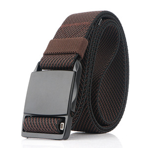 Cinturón de carga para hombre, hebilla magnética de liberación rápida de Metal duro mate, cinturón táctico de viaje, cinturón de senderismo de negocios de nailon genuino para hombre - Product Image 4