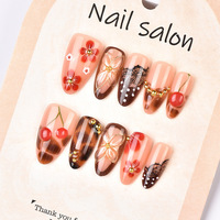 Uñas Postizas a Presión, 30 Piezas, Venta al por Mayor, Logotipo Personalizado, ABS, Cobertura Completa, Diseño Almendrado, Ataúd, Francés, Ojo de Gato, Reutilizables, Arte de Uñas, Manicura