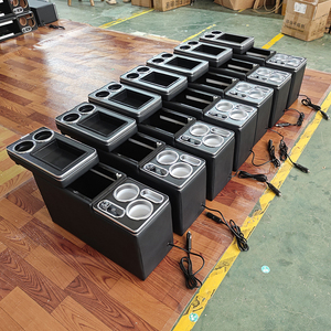 Bracciolo universale per <span class=keywords><strong>auto</strong></span> Alphard, con vano portaoggetti regolabile per console centrale, compatibile con Hiace H300 - Disponibilità immediata - Product Image 4