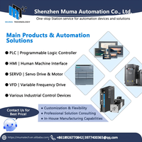 Controlador PLC Todo en Uno Samkoon GT-043-16MT con HMI de 4.3'', 16 E/S, Pulsos de Alta Velocidad de 200KHz, Control de Máquinas DC24V, en Stock