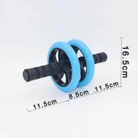 16.5cm lisse Ab roue rouleau exercice roue abdominale équipement d'entraînement à domicile Rouleau rouleau abdominal entraînement Fitness Portable