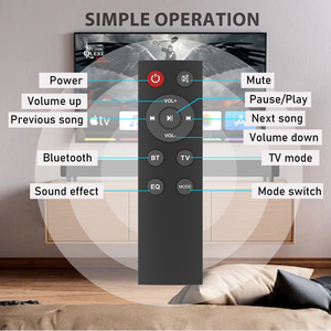 <span class=keywords><strong>Barre</strong></span> <span class=keywords><strong>de</strong></span> <span class=keywords><strong>son</strong></span> TV Cyboris 2.1CH avec caisson <span class=keywords><strong>de</strong></span> basses pour 5.3 60W RMS 3 haut-parleurs Basses puissantes USB Optique pour RCA - Product Image 5