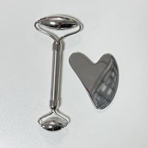 Rodillo Guasha de Acero Inoxidable 304, Masajeador Facial Guasha para la Cara - Product Image 6