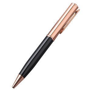Black Rose Gold Metal Click <b>Ballpoint</b> <b>Pen</b>, Executive Signature <b>Pen</b> with Custom Logo for Office, Business & Corporate Gifts - Product Image 1