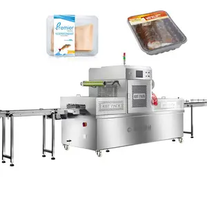 CE-kunden spezifische Tray Modified Atmosphere Packaging Machine/Map Packing Machine/Vacuum Map Tray Sealing Machine
