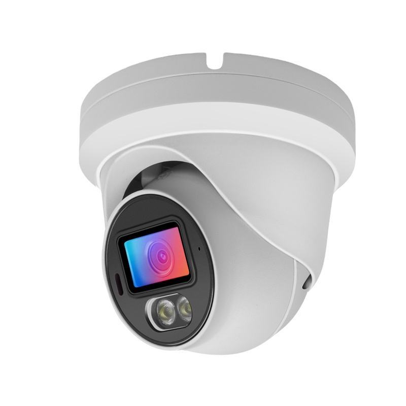 5MP Turret PoE IP Security Camera F1.0 Lens Starlight AI ColorVu 24/7 Full Color Night Vision Built-in Audio CCTV Camera IP66 · image 1
