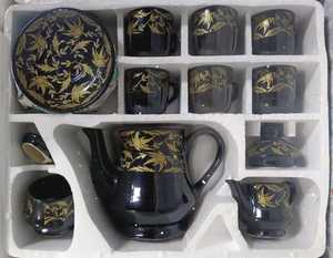 ชุดถ้วยชา 15 ชิ้น ลายดอกไม้ เซรามิก ชุดกาแฟและชา ชุดกาน้ำชา ถ้วย ชาม ของขวัญ ภาชนะบนโต๊ะอาหาร แบบกำหนดเองได้ - Product Image 1