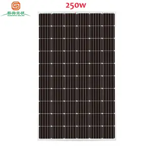 欧尚优质太阳能电池板250瓦单晶硅定制270瓦280瓦60太阳能电池板