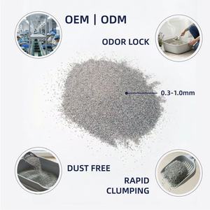 MSDS ISO-gecertificeerd Gratis Ontwerp Koffie Appel Lavendel Babypoeder 5L 10L 20L Bulk Kattenbakvulling Groothandel Makkelijk te scheppen - Product Image 2