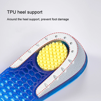 All'ingrosso TPE a nido d'ape altezza crescente soletta 1.5-3.5cm di altezza elevatore plantare scarpe tacco inserto più alto