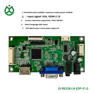 Placa de controlador de Monitor de pantalla LCD de alta resolución 1920*1080 más barata con entrada HD MI VGA y teclado de sonido - Product Image 4