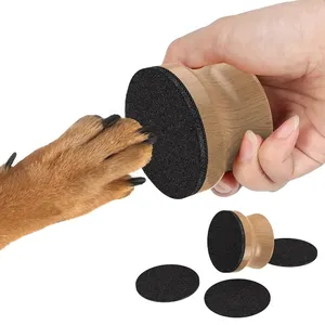 Gran oferta, lima de uñas de madera para mascotas, tabla para rascar, lima de uñas para perros, cortaúñas para mascotas, lima de uñas para perros