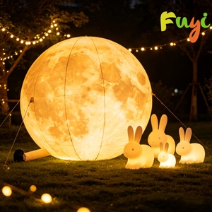 Escena Decorativa Inflable de Alta Calidad con Temática Lunar para Exteriores, Acogedora y Relajante, para Otoño y Campo - Product Image 5