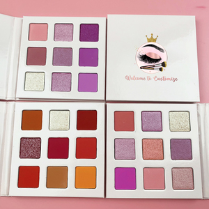 Paleta <span class=keywords><strong>de</strong></span> Sombras <span class=keywords><strong>de</strong></span> Ojos Personalizada, Libre <span class=keywords><strong>de</strong></span> Crueldad Animal, con <span class=keywords><strong>Brillo</strong></span> y Mate, <span class=keywords><strong>de</strong></span> Alta Calidad, Resistente al Agua y Pigmentada - Product Image 2