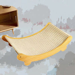 Moderner Luxus-Kratz baum kratzer Großer Sisal-Anti-Kratz-Pfoten polster Verschleiß fester Anti-Krümel-Sofas chutz Integrierte Katze - Product Image 2