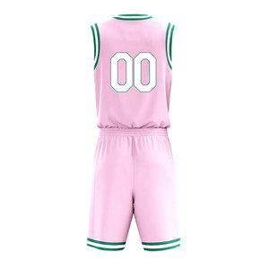Ensemble d'uniformes de basketball sur mesure, dernier design, pour équipes, nouveaux arrivages, matière respirante, pour jeunes. - Product Image 3