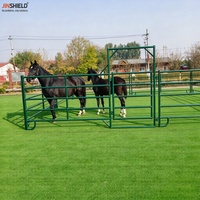 Panneau de clôture portable pour chevaux, pour écuries, enclos et installations d'entraînement