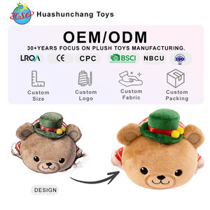 Peluche Personalizado de Fábrica, Animal de Peluche Ultra Suave con Textura Personalizada, Adorable Oso de Peluche - Product Image 2