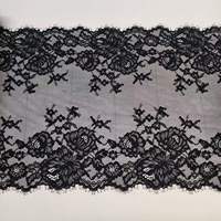 0510079 Nylon Spandex Cils Dentelle Coupe Élastique Floral Dentelle Garniture pour Lingerie Sous-Vêtements