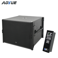 KA18 Enceintes Subwoofer Professionnelles Actives de 18 Pouces pour DJ et Extérieur