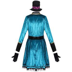 Disfraz de Cosplay de Alicia en el País de las Maravillas para Halloween, Disfraz Sexy de Mujer Adulta para Espectáculo de Magia, Esmoquin, Disfraz Elegante - Product Image 4