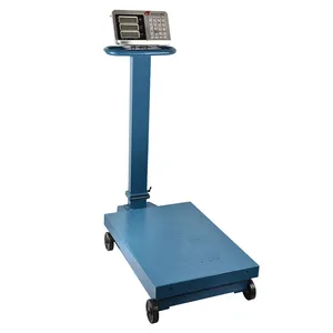 800kg 1000kg led display cocoa circle platform weighing scale for beds