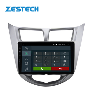 Autoradio pour Hyundai <span class=keywords><strong>Accent</strong></span> 2011-2016 Octa Core <span class=keywords><strong>Android</strong></span> 10.0, lecteur DVD, Navigation GPS - Product Image 2