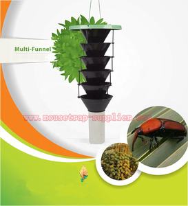 Trampa de Plástico Multifuncional Negra para Insectos, Coleópteros y Escarabajos, para Exteriores, para Todas las Estaciones, Trapall ATPL6858 - Product Image 2