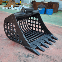 Godet de séparation pour excavatrice de haute qualité pour la séparation des roches et le criblage du sol avec une construction durable
