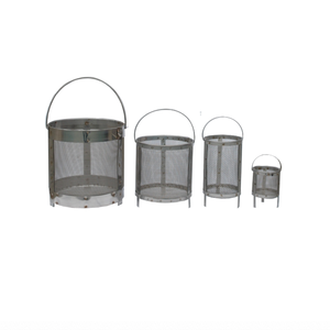 Panier de densimétrie en treillis métallique en acier inoxydable pour les tests de gravité spécifique et de densité des agrégats en laboratoire géotechnique - Product Image 2