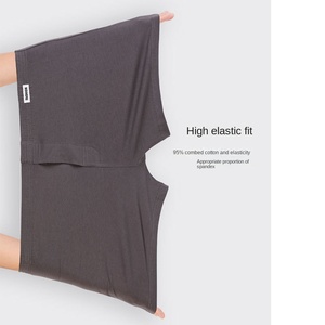 <span class=keywords><strong>Boxer</strong></span> da <span class=keywords><strong>uomo</strong></span> in cotone intimo bauli con cintura elastica traspirante pantaloni larghi lavorati a maglia mutandine comode Shorts in maglia - Product Image 6