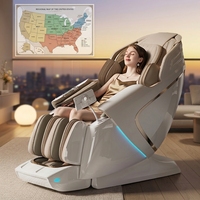 Silla de Masaje de Lujo YITOUCH, Envío desde EE. UU., Masaje Corporal Completo con Bolsas de Aire 4D, Silla Reclinable de Gravedad Cero con Masaje de Pies
