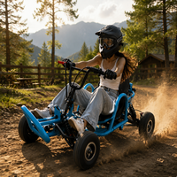 Nouveau kart de plage à pédale 90CC à essence avec moteur deux temps, karting tout-terrain pour enfants, fournisseurs chinois