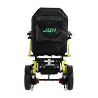 Fauteuil roulant électrique à télécommande JBH D39 Puissant moteur double 350W*2 Poids 300 kg Fauteuil roulant électrique pour personnes âgées