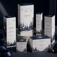 Scatola di Imballaggio in Carta Stampata con Logo Personalizzato a Tema Zucca di Halloween per Cosmetici, Profumi e Regali Festivi
