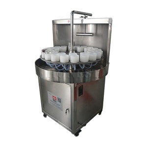 Machine à laver les bouteilles en verre à commande facile / Laveuse de bouteilles industrielle / Machine à laver les bouteilles semi-automatique - Product Image 1