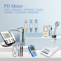 pH-mètre de laboratoire de table, testeur de qualité de l'eau, pH-mètre pour aliments et cosmétiques