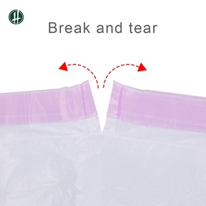 Grands sacs <span class=keywords><strong>poubelle</strong></span> en plastique épais, multifonctions, à forme personnalisée, avec ruban de fixation, petit cordon de serrage, 25 pièces, 45x50 - Product Image 5