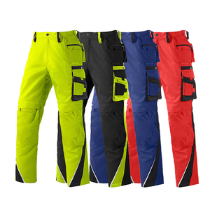 Celana panjang kerja keselamatan kerja konstruksi pertambangan pakaian kerja pekerja Reflektif keamanan visibilitas tinggi Hi Vis Logo kustom - Product Image 2