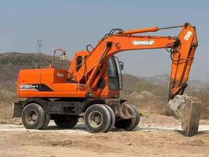 Excavadora de ruedas/orugas Doosan DH 150W-7 usada con motor Maquinaria de movimiento de tierras Origen japonés 15000kg 0-2000 horas - Product Image 4