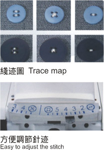 WD-1377D Tốc Độ Cao Nút Gắn Máy May Công Nghiệp Với Đính Kèm Thay Đổi Chức Năng - Product Image 6
