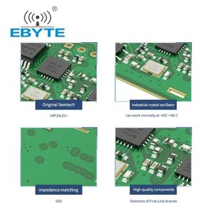 Ebyte ODM E34-2G4D20D nRF24L01 nRF24L01P 20dBm Wireless Rf modulo Full Duplex UART 2km a lungo raggio 2.4GHz ricevitore trasmettitore - Product Image 6